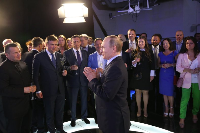 Putin meeting Russian media chiefs in Sochi