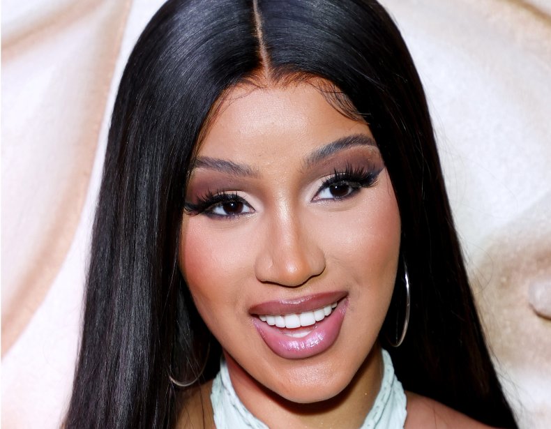 Cardi B at a Brand Launch