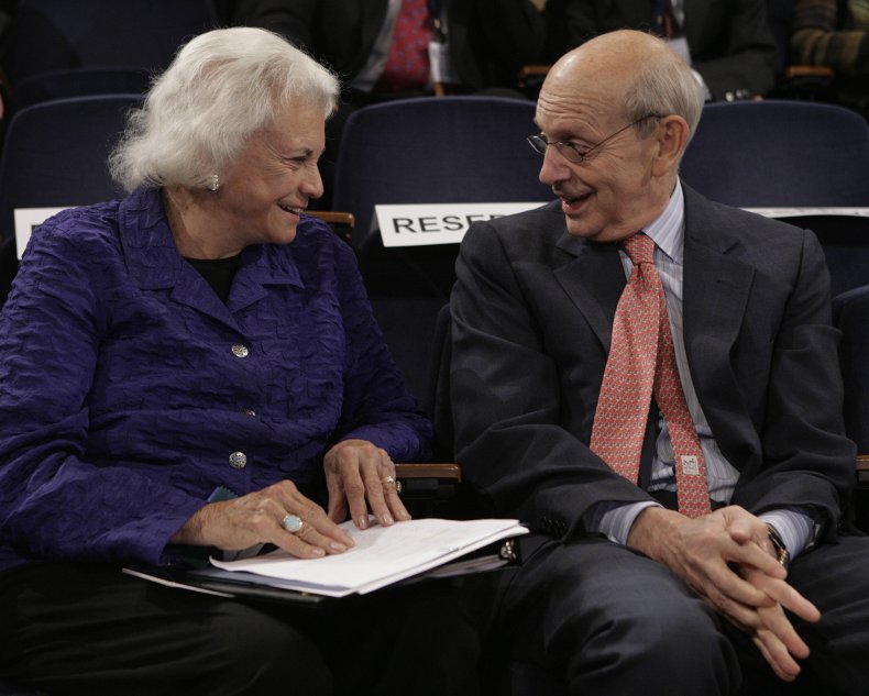 Sandra Day O'Connor and Stephen Breyer