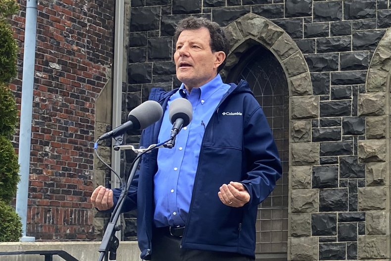 Nicholas Kristof Bid for Governor