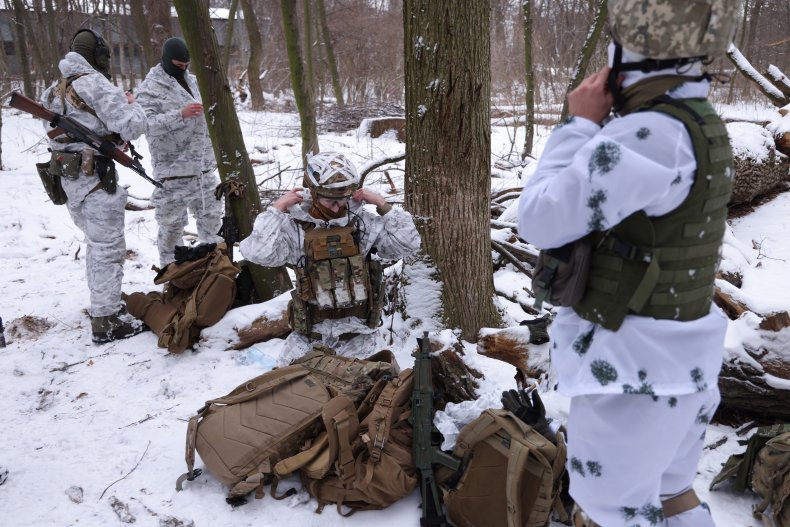 Ukraine defense volunteers