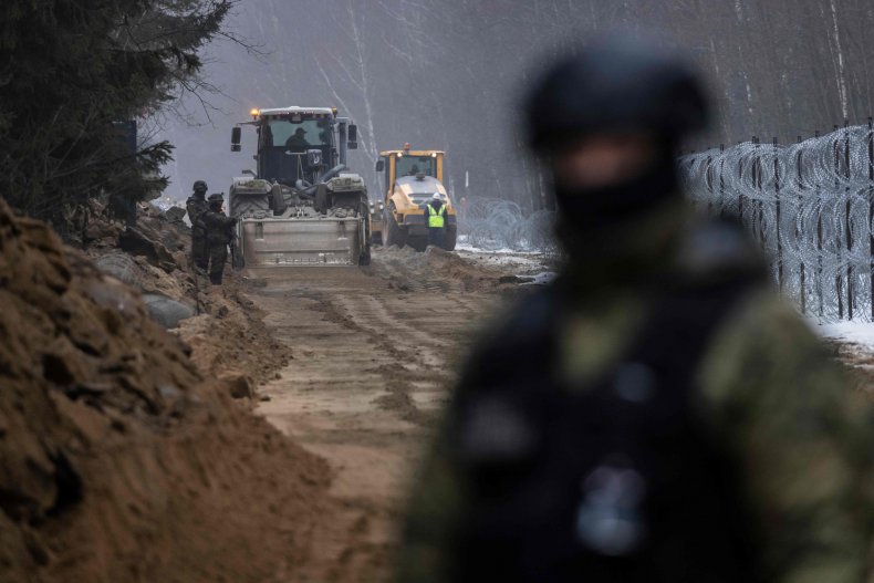 Poland Border Wall