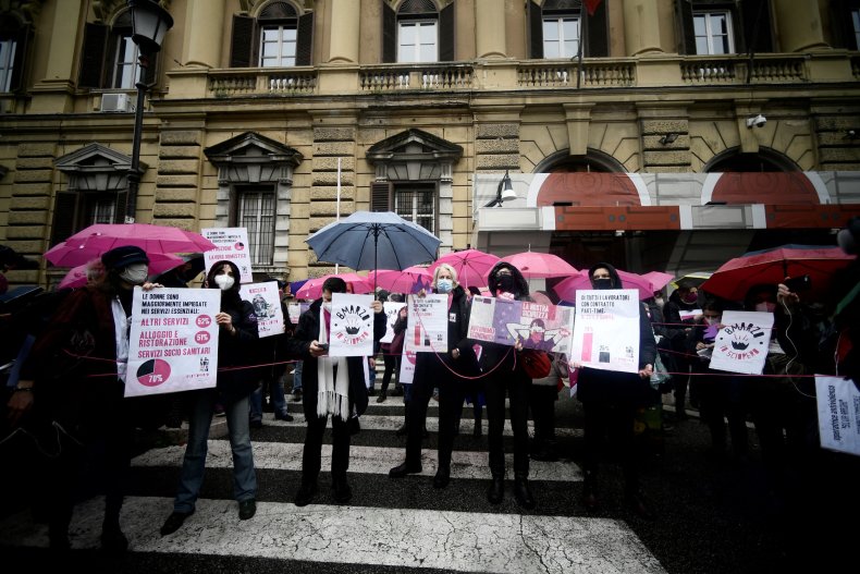 ITALY-WOMEN-DAY