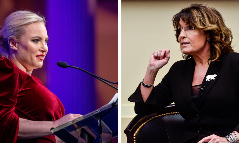 Meghan McCain Sarah Palin COVID-19 Republicans Vaccine