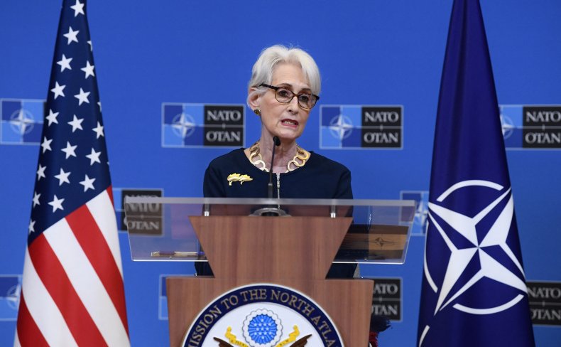 Wendy Sherman talks Russia with NATO allies