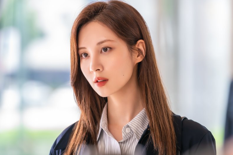 Seohyun in "Love and Leashes" on Netflix.