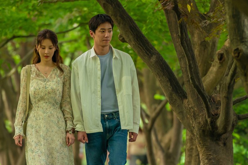 A still from "Love and Leashes."