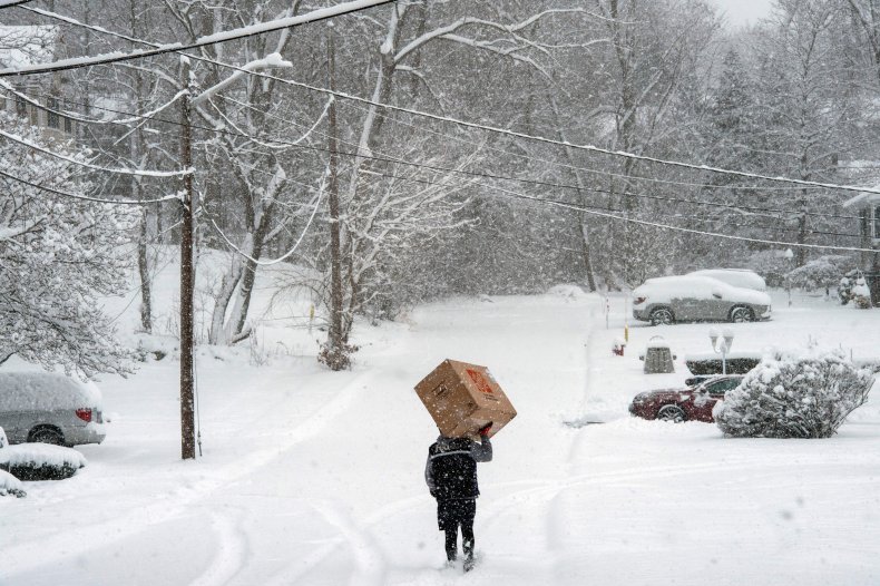 Massachusetts snow