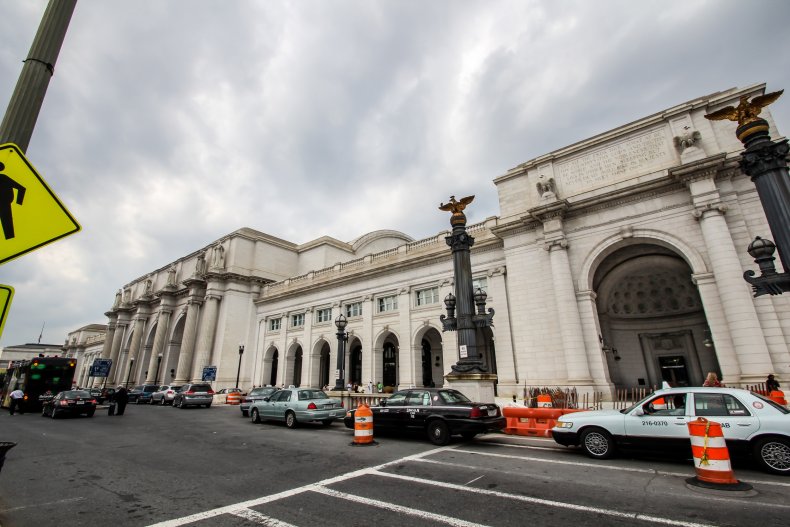 Swastikas Found on Train Station