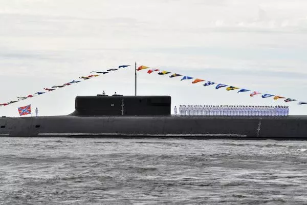 Russian Nuclear-Powered Ballistic Missile Submarine