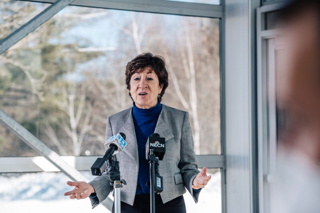 Susan Collins Rips Trump's Pardons Idea, Notes GOP Has 'Many Other Qualified Candidates'