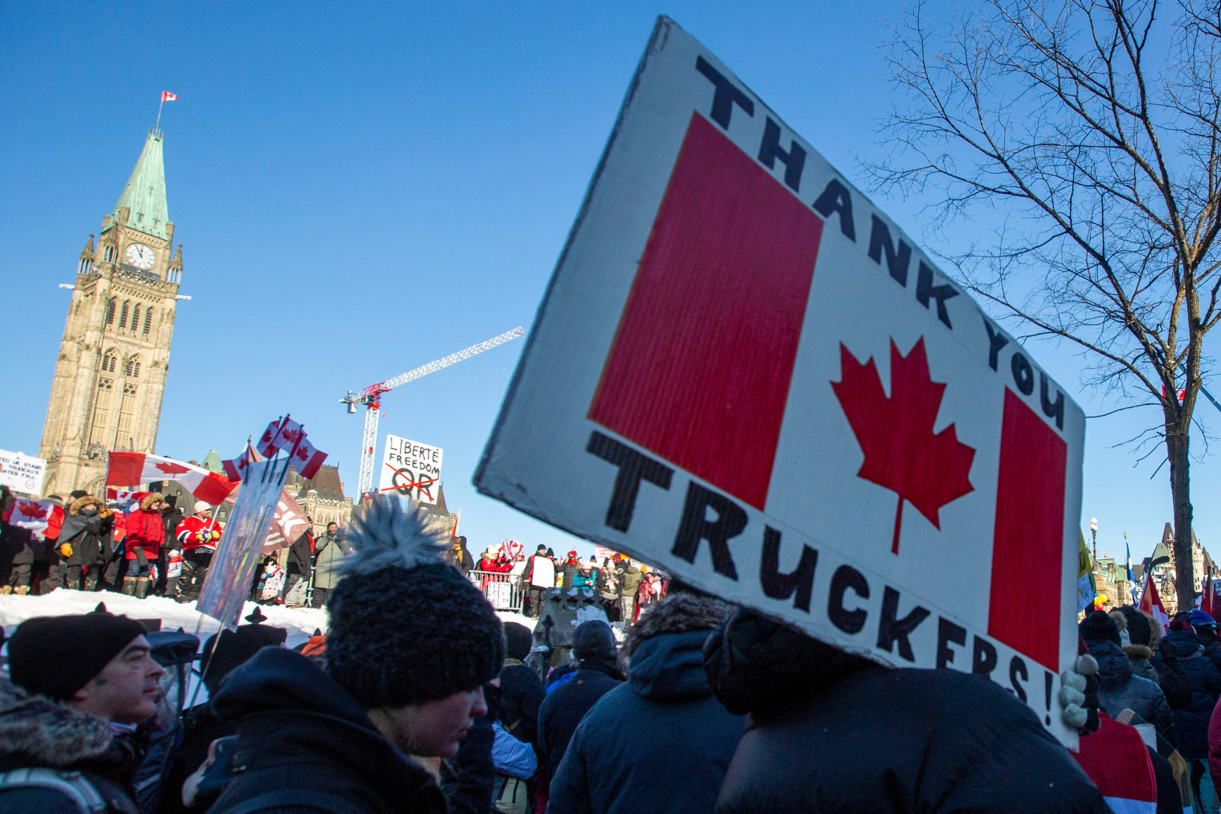 Canadian Trucker Protest Live Updates All Options on the Table to End