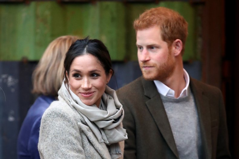 Meghan Markle, Prince Harry Visits Studio