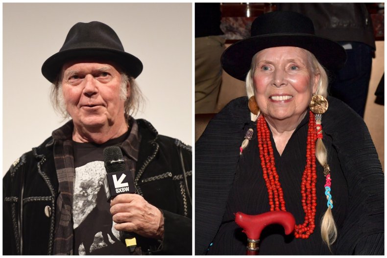 Neil Young, Joni Mitchell