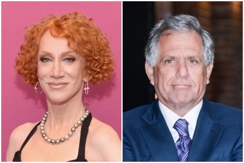 Kathy Griffin and Les Moonves