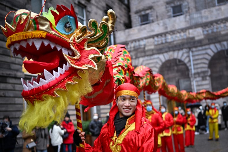 Chinese New Year Celebration in Edinburgh