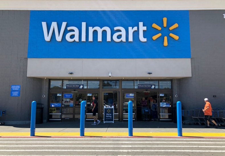 Walmart storefront