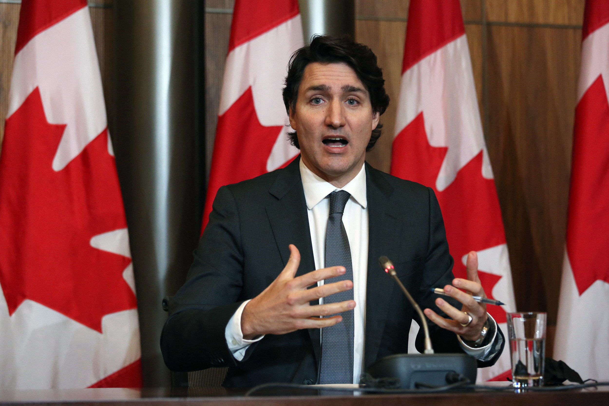 Trudeau Asks Politicians to Reflect on 'Exploiting People's Fears' After Trucker Protest