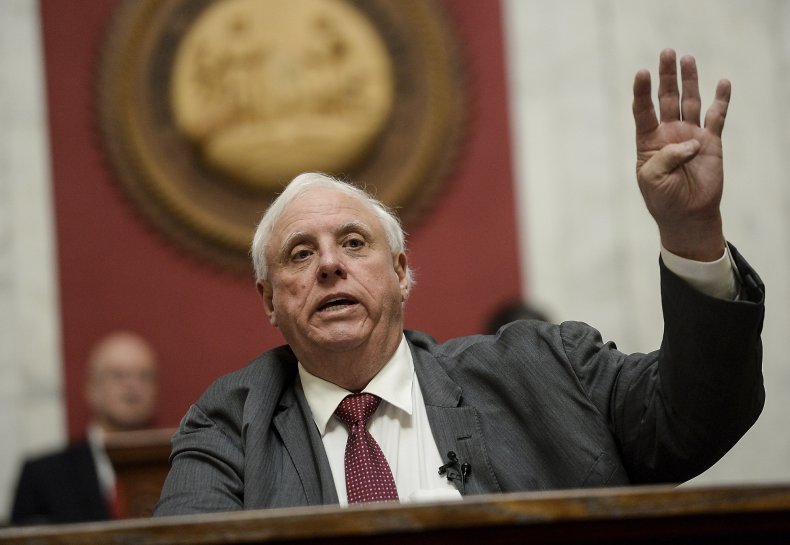 Jim Justice Glenn Youngkin Vaccine Mandate