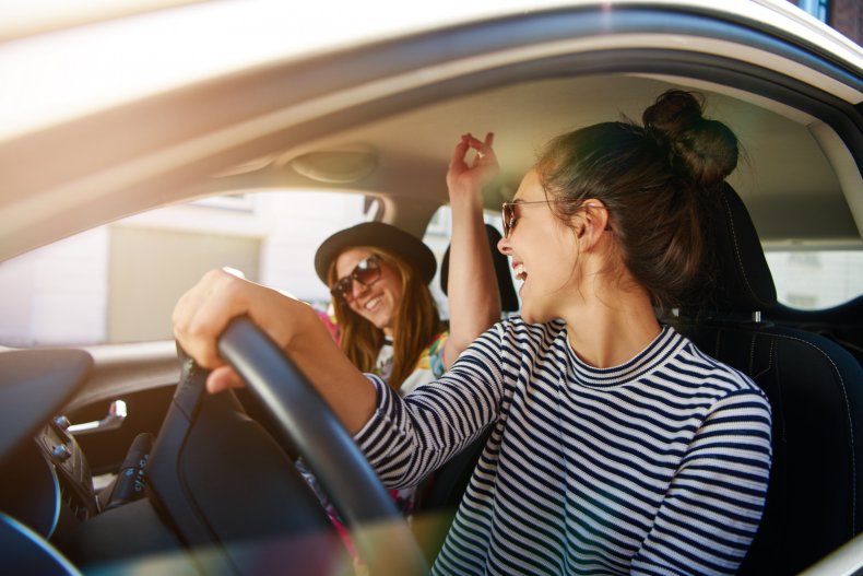 Women in the car