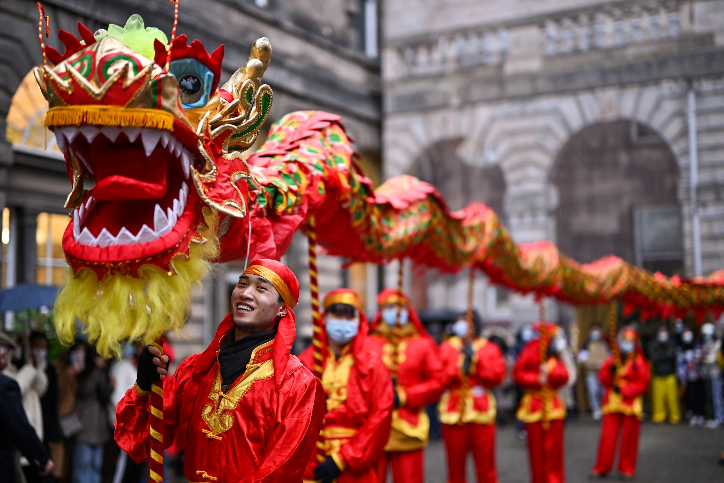 chinese new year celebrated