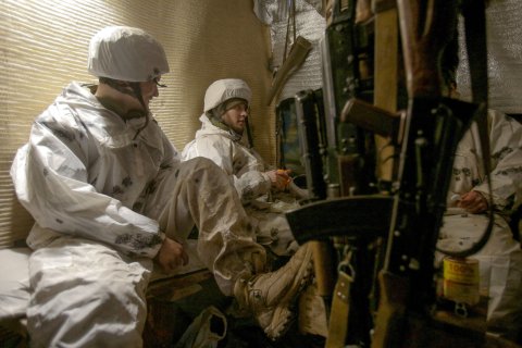 Ukrainian soldiers