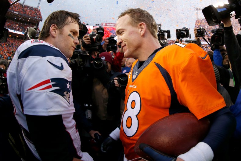 Tom Brady and Peyton Manning 