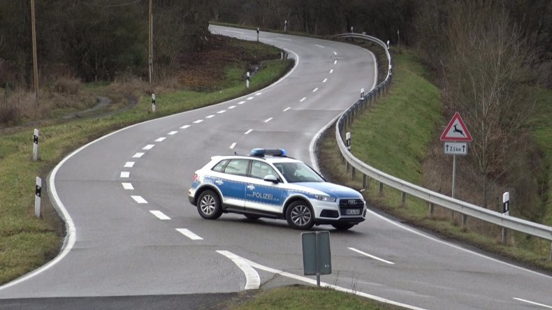 Police shooting Germany