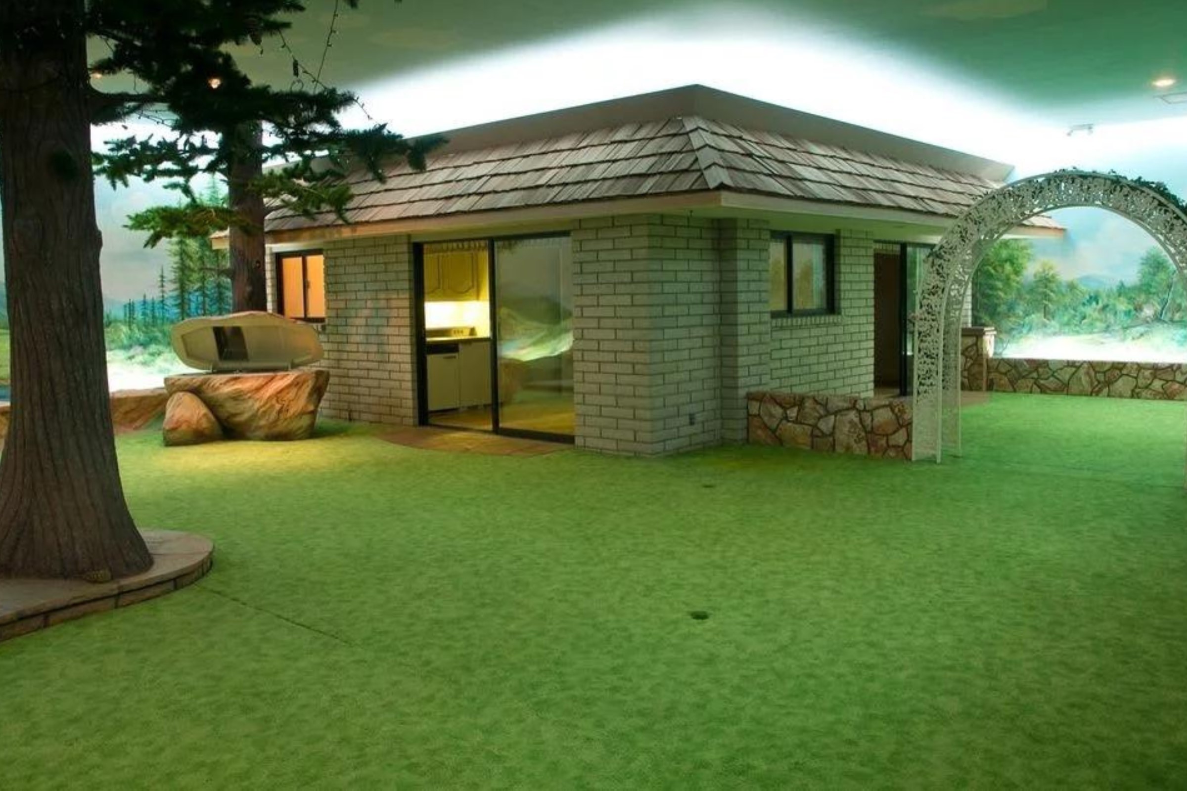 building underground bunker in garden