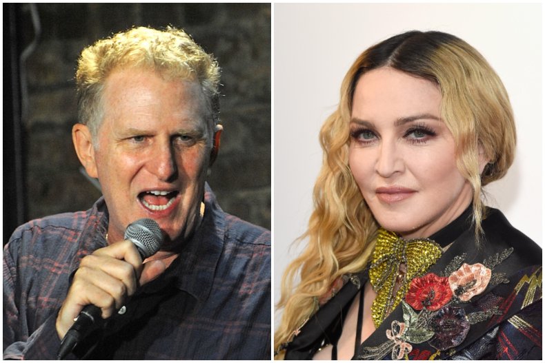 Michael Rapaport and Madonna