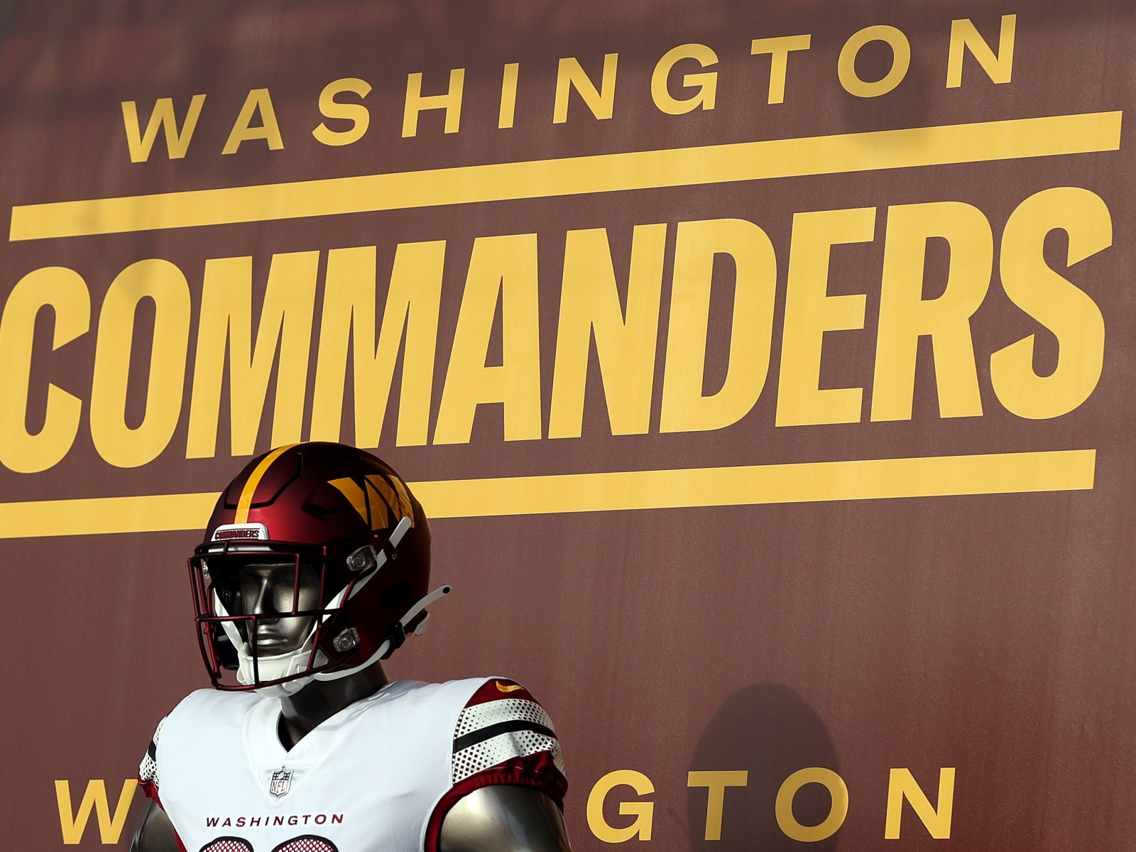 Washington Commanders unveil name, logos and uniforms