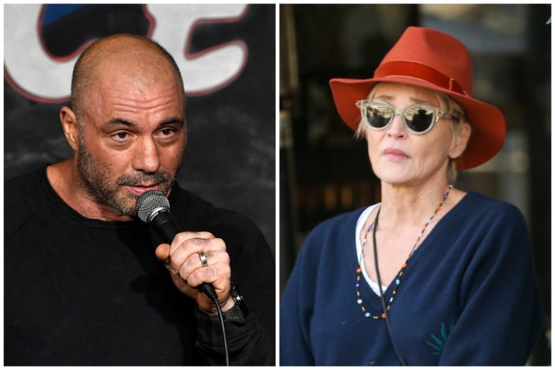 Joe Rogan, Sharon Stone