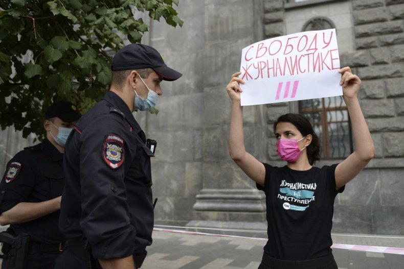 moscow russia journalism freedom press dissent navalny