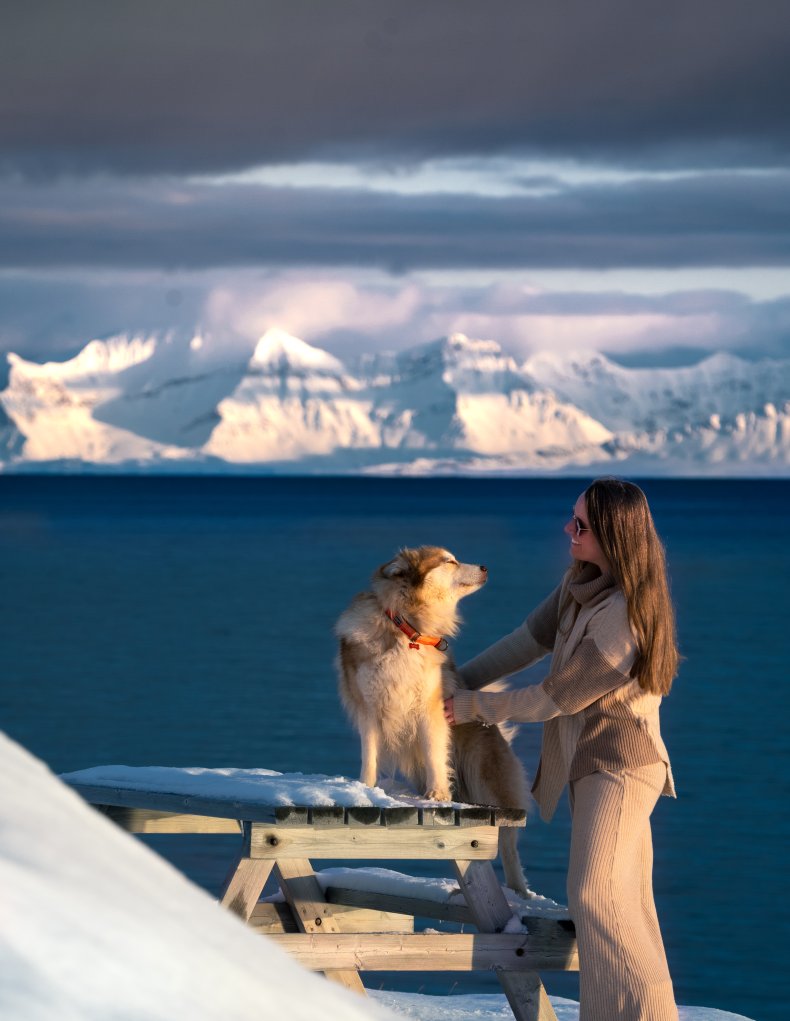 Svalbard resident, Cecilia Blomdahl