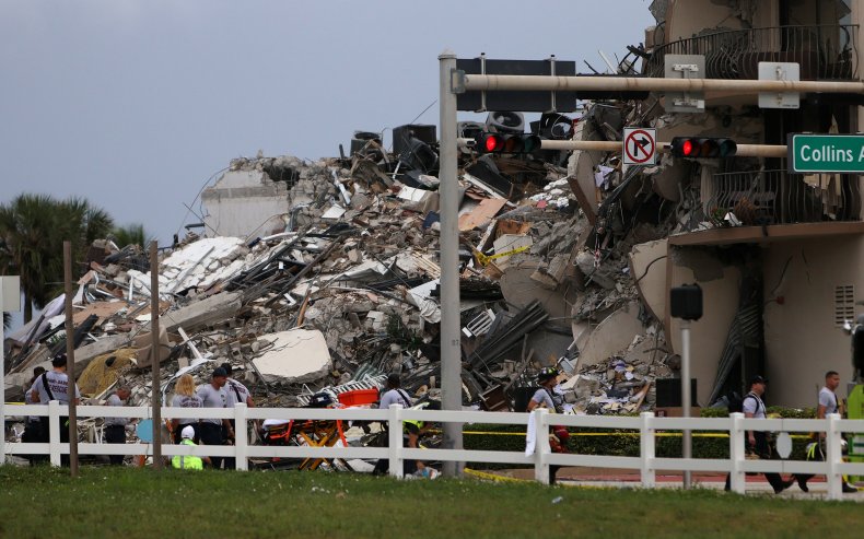 Structure Support Added to Champlain Towers