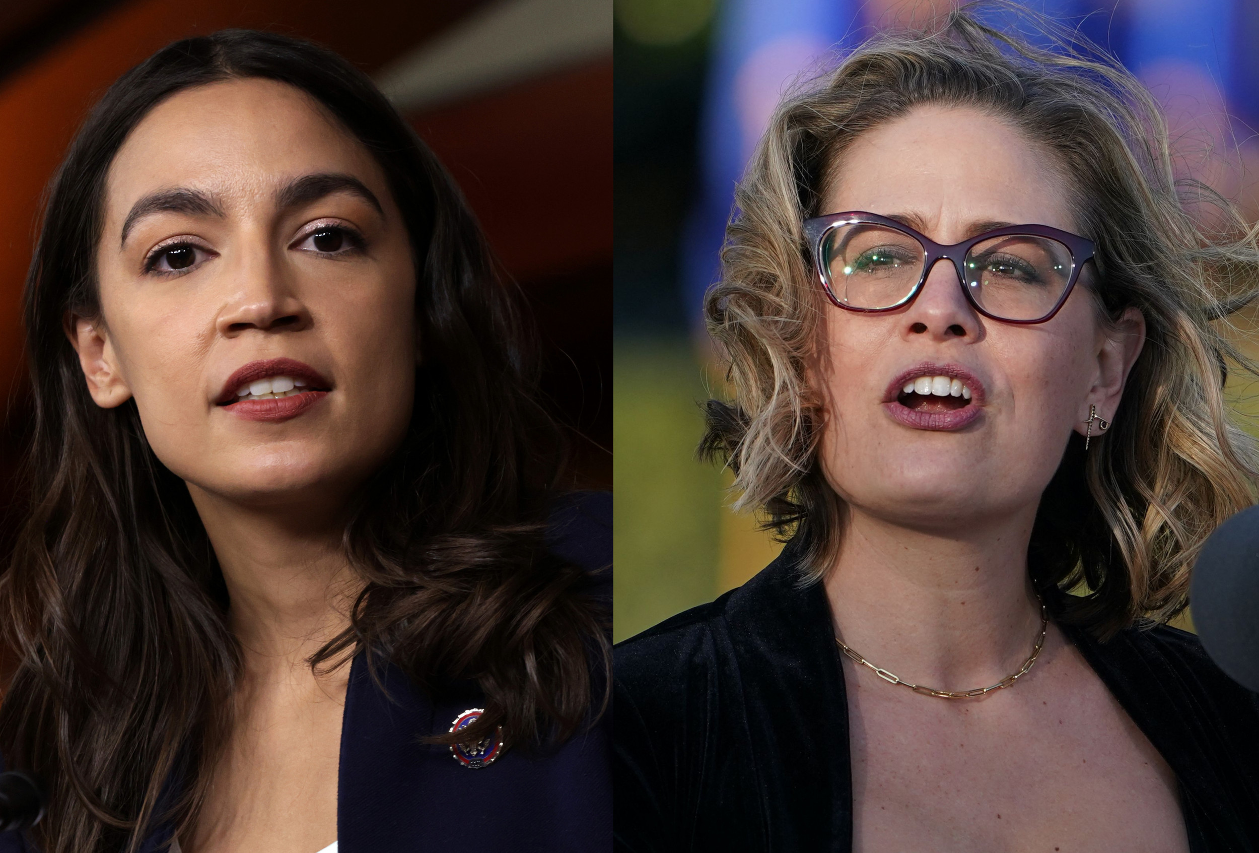 AOC Mocks Sinema's Complaints About Senate's Slow Voting Process – Newsweek