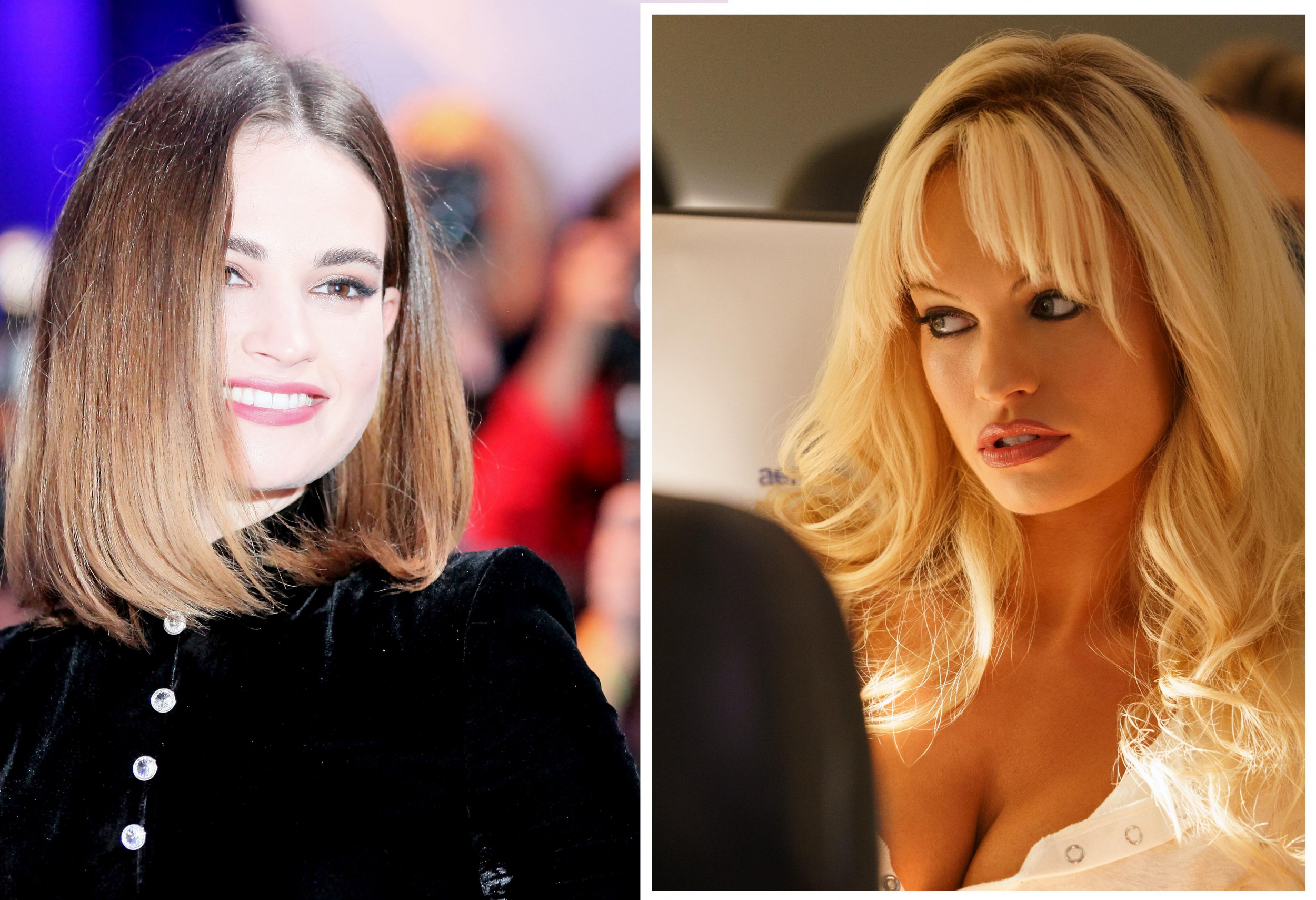 Pam and Tommy Cast on Lily James Unbelievable Transformation Into Pamela Anderson