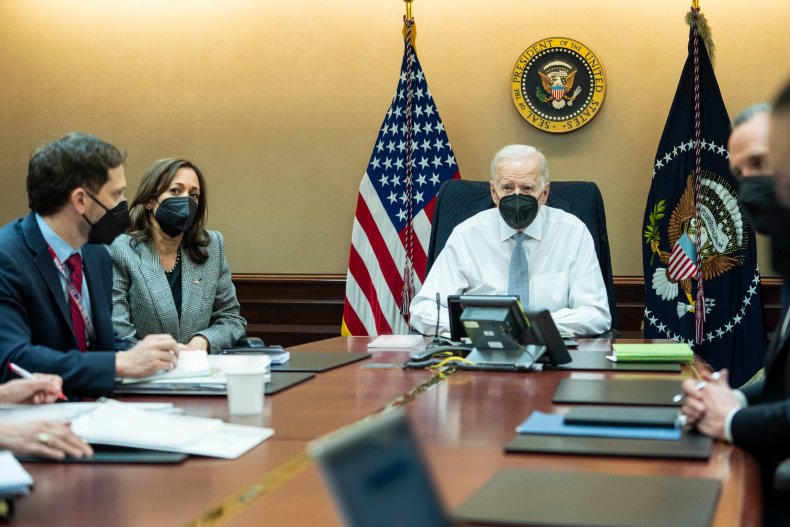 Joe, Biden, situation, room, Qurayshi, raid