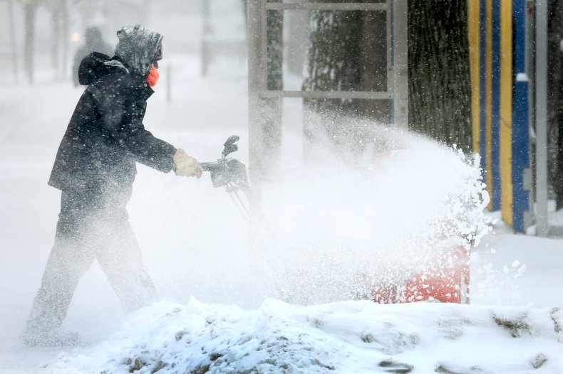States Declare State Of Emergencies Winter Storm