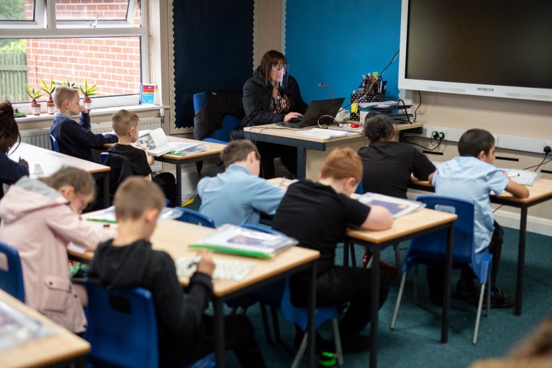 Students learning