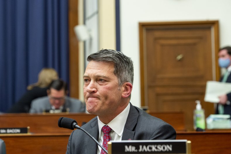 Ronny Jackson Infrastructure Bill Joe Biden Texas