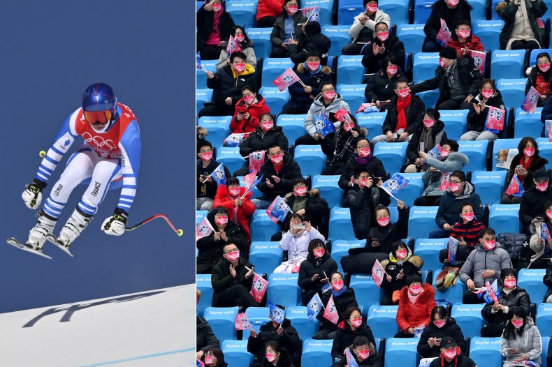 Winter Olympic Games spectators