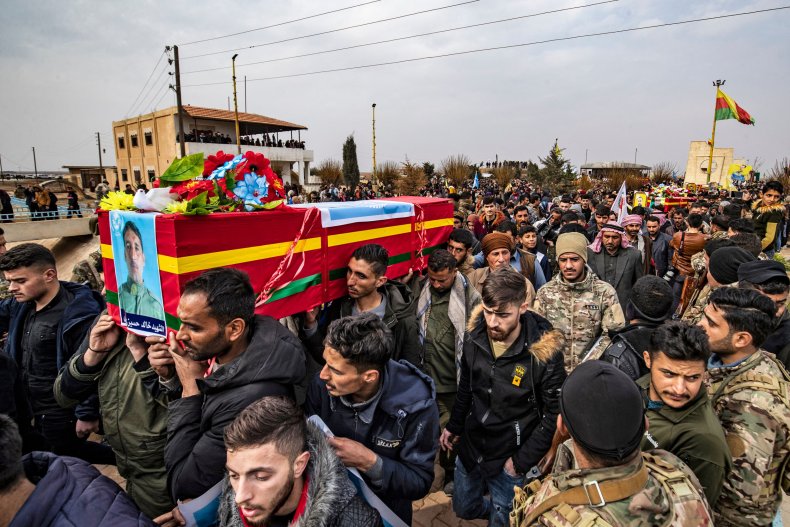 Syria, Islamic State, funeral