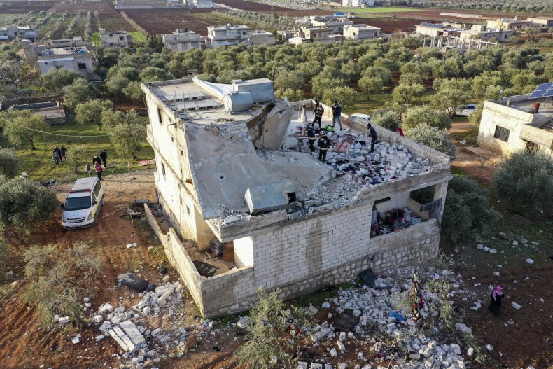 syria raid counterterrorism Atmeh