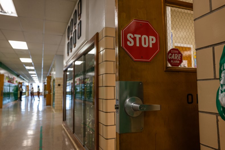 School Hallway