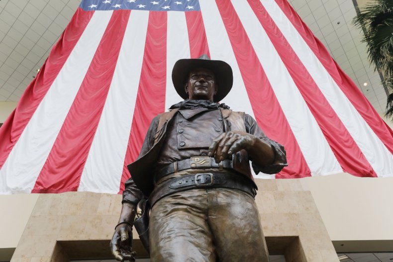John Wayne statue