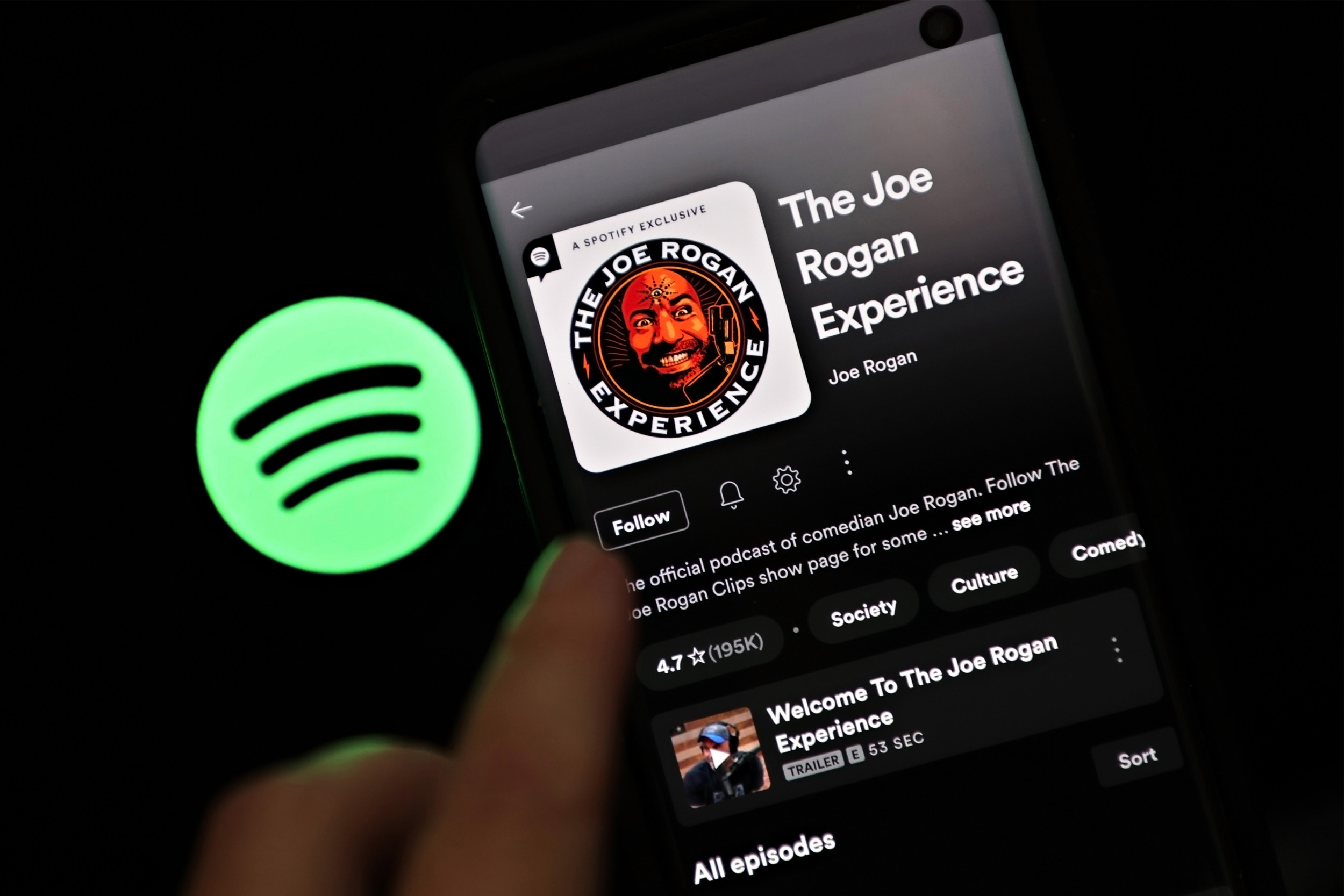 Spotify Quietly Pulls Over 70 Episodes of Joe Rogan's Podcast Report