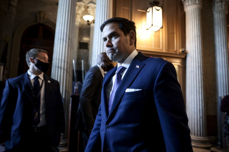 Marco Rubio rejects Trump claims