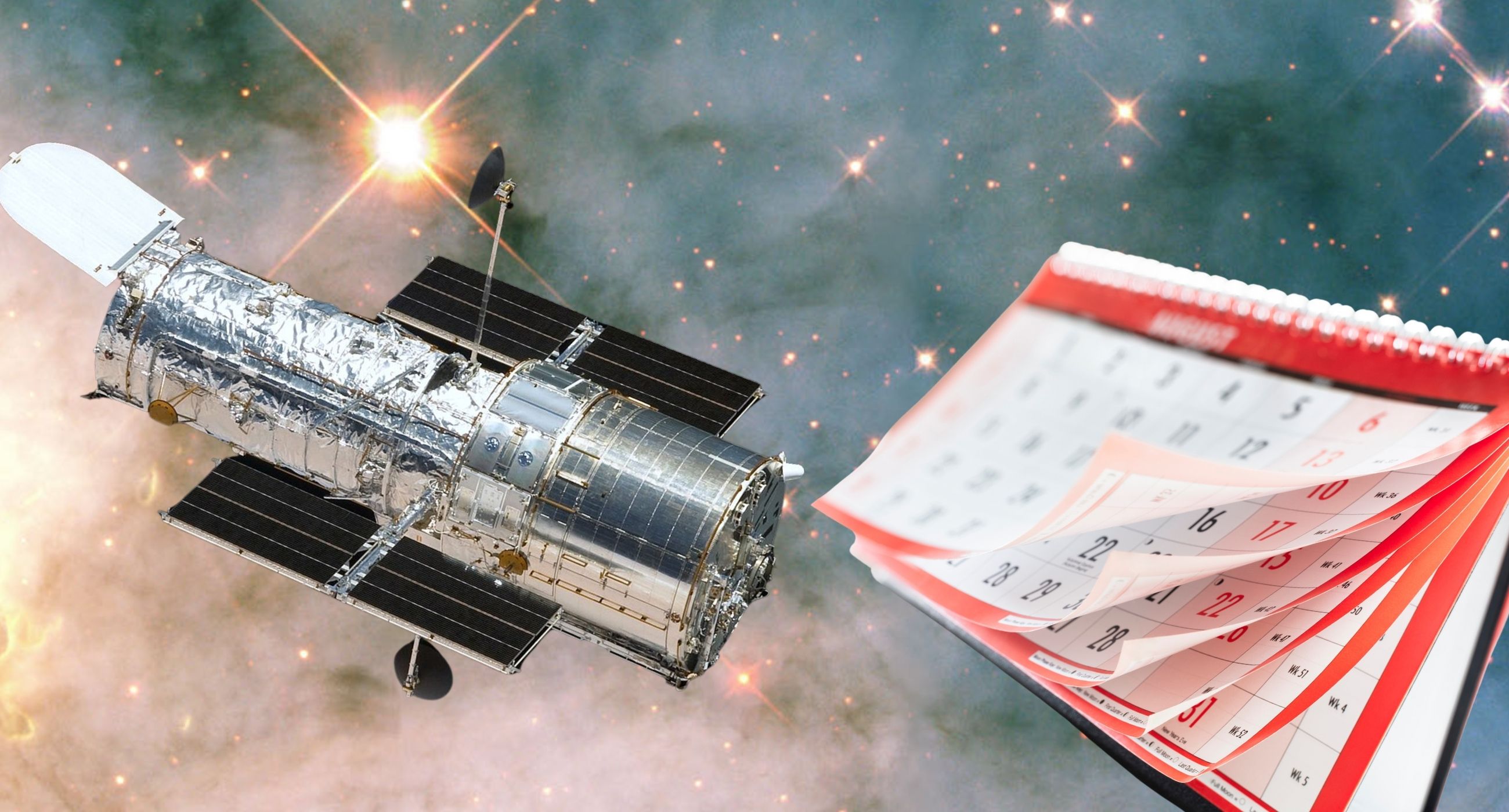 What Did NASA See on My Birthday? Find the Photo Hubble Took on the Date  You Were Born