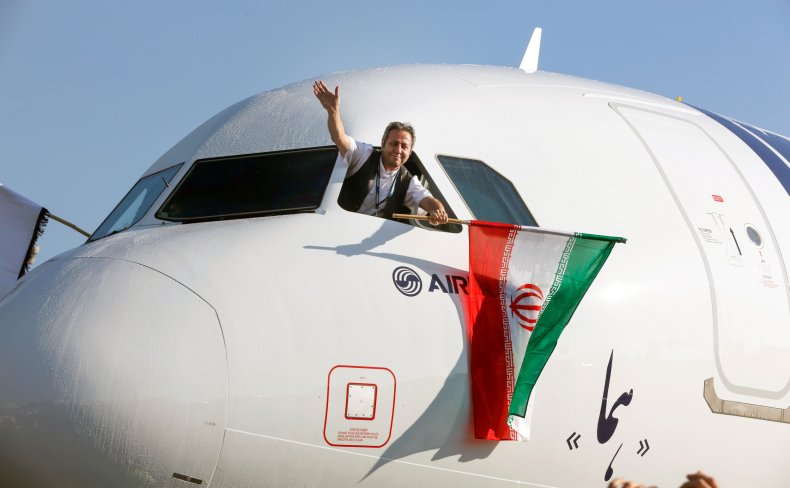 One of new planes Iran ordered.